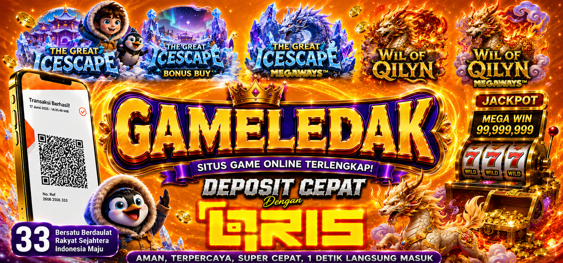 GAMELEDAK: Portal Gaming Fitur Seru Terbaru